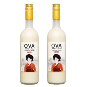 OVA Makgeolli 6% 750ml, 2 Flaschen