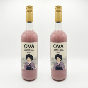 OVA Makgeolli Traube 5% 750ml, 2 Flaschen